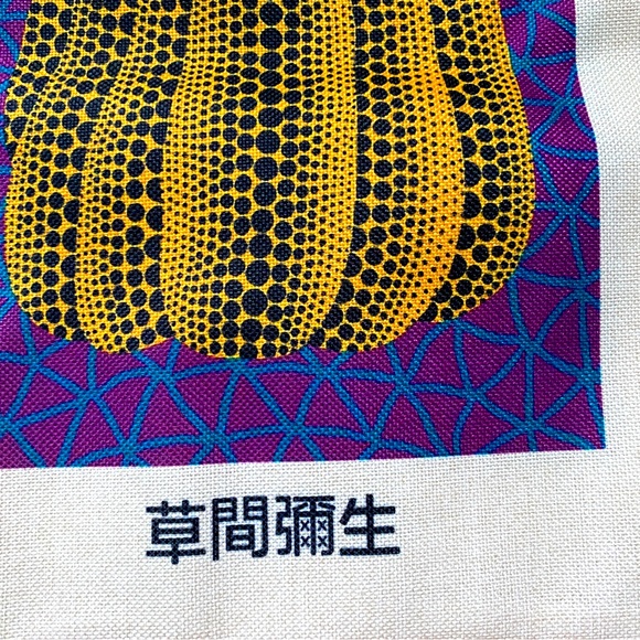 LAST ONE YAYOI KUSAMA PURPLE AND YELLOW PUMPKIN BAG. BRAND NEW. NEVER BEEN WORN - Picture 5 of 6